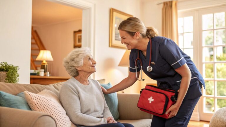 home health care services provided to people