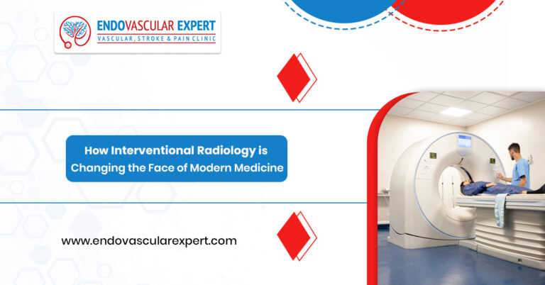 Dr. Nikhil Bansal, Interventional Radiologist in Jaipur performing minimally invasive vascular procedure at Endovascular Expert Clinic