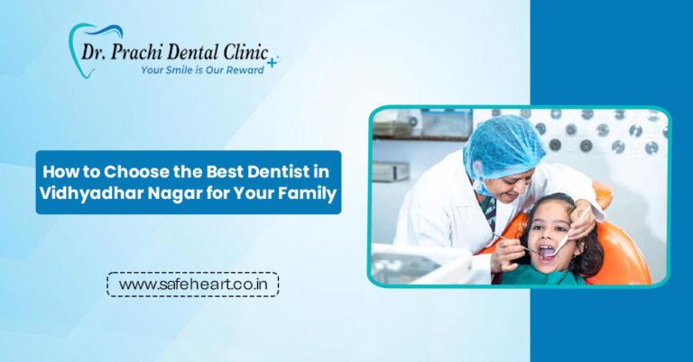 A dentist discussing treatment options with a family in a bright and welcoming dental clinic.