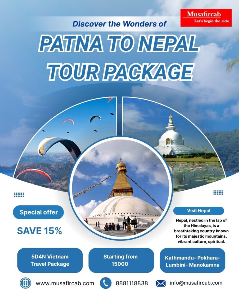 Nepal Tour Package from Patna