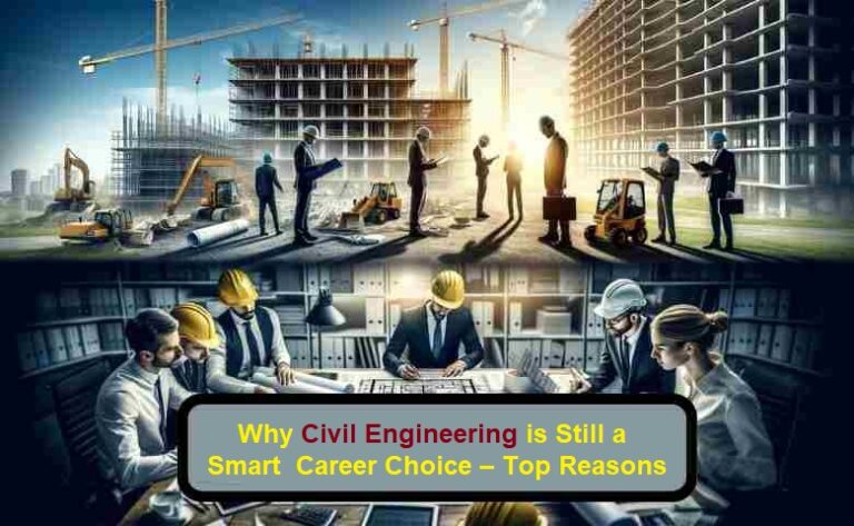 Why Civil Engineering is Still a Smart Career Choice – Top Reasons