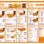 Popeyes Menu With Prices