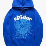Spider Hoodie Blue WEB Hoodie