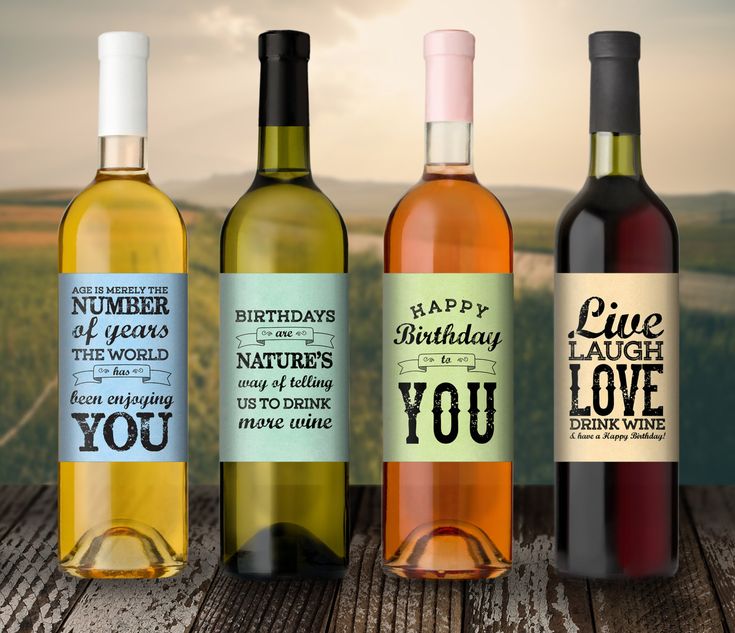 custom wine lable